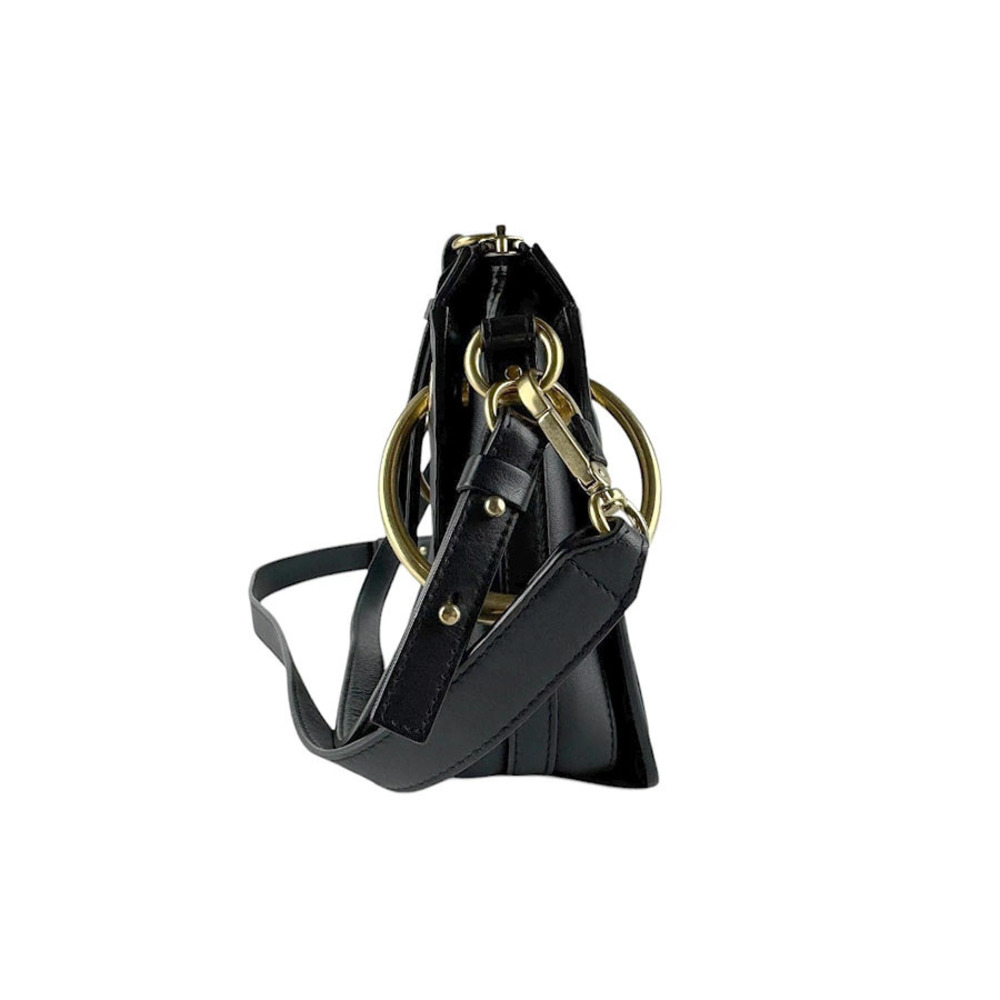 Chloe Roy Shoulder Bag Leather Black - Picture 2 of 5